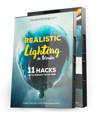 realistic lighting in Blender