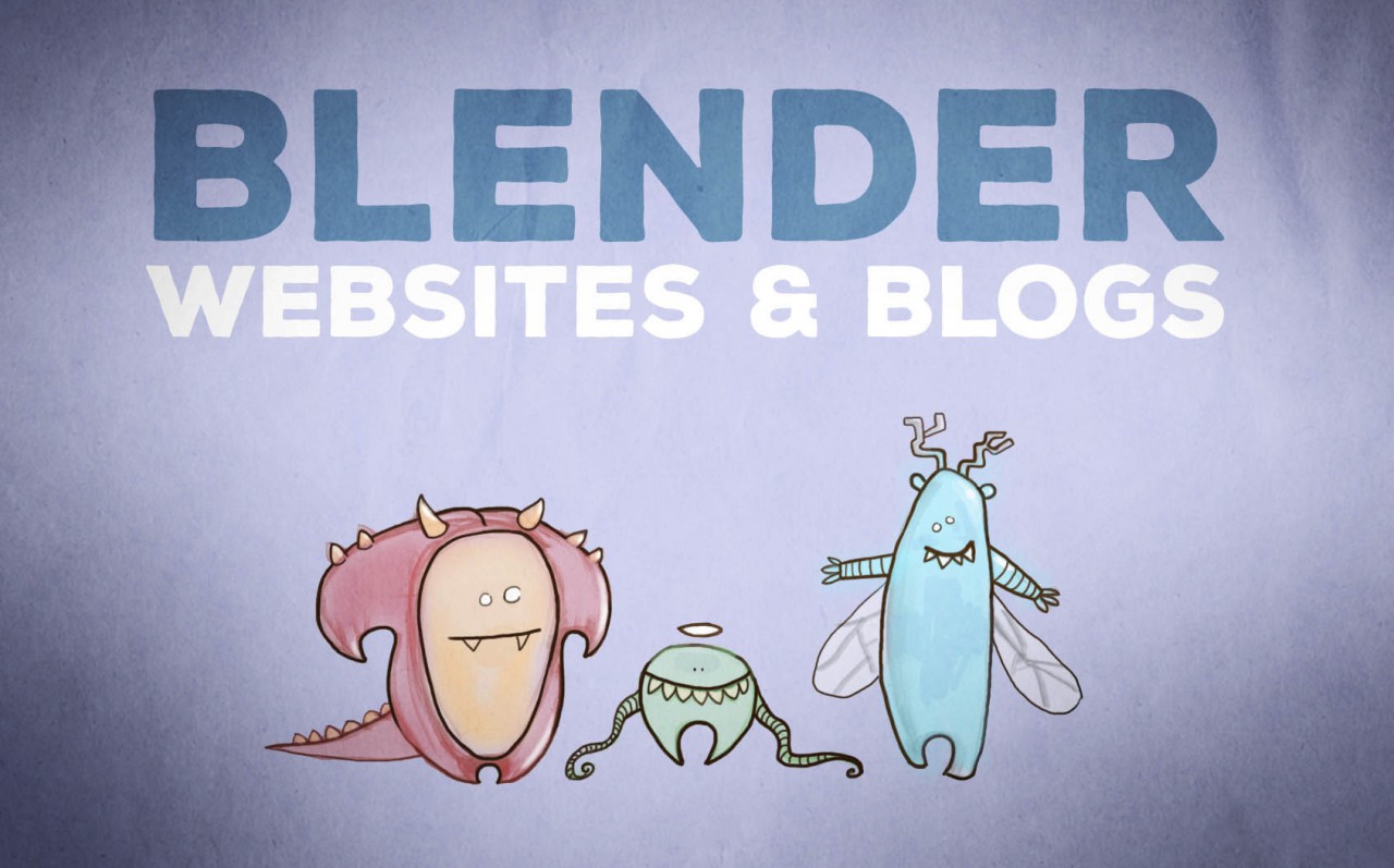 blender websites blogs
