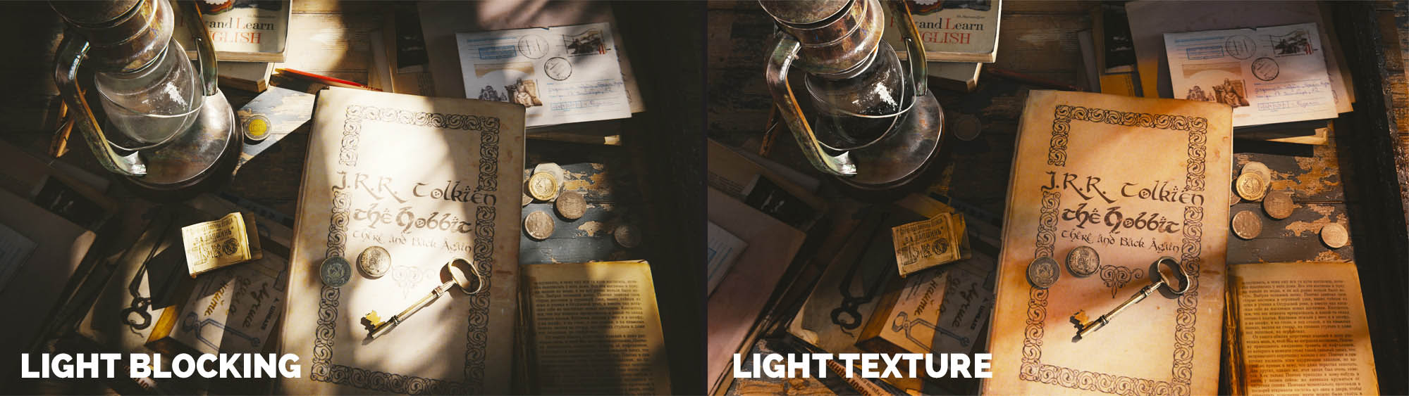 light texture Blender tutorial