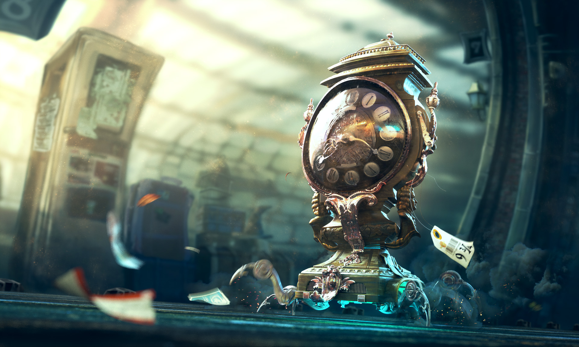 magical clock blender