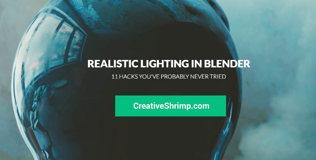 realistic lighting in blender