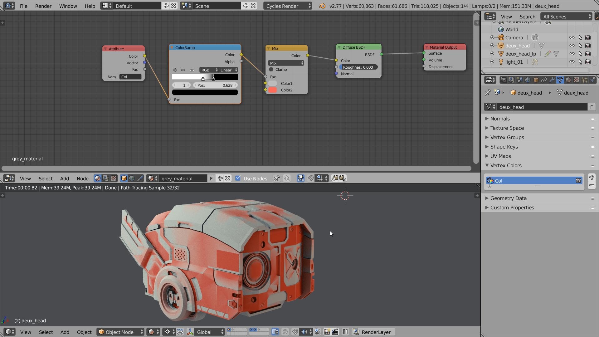 texturing tutorial vertex color