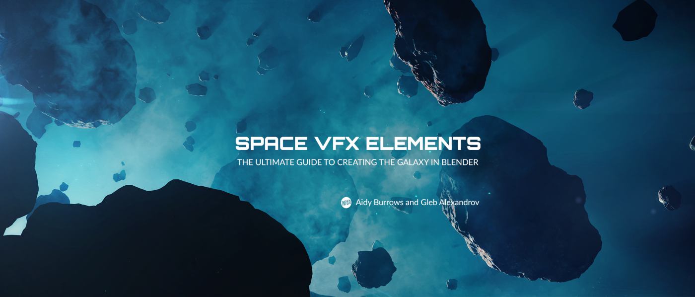 Space VFX Elements Creating the Galaxy in Blender