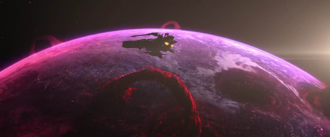 purple planet captain harlock