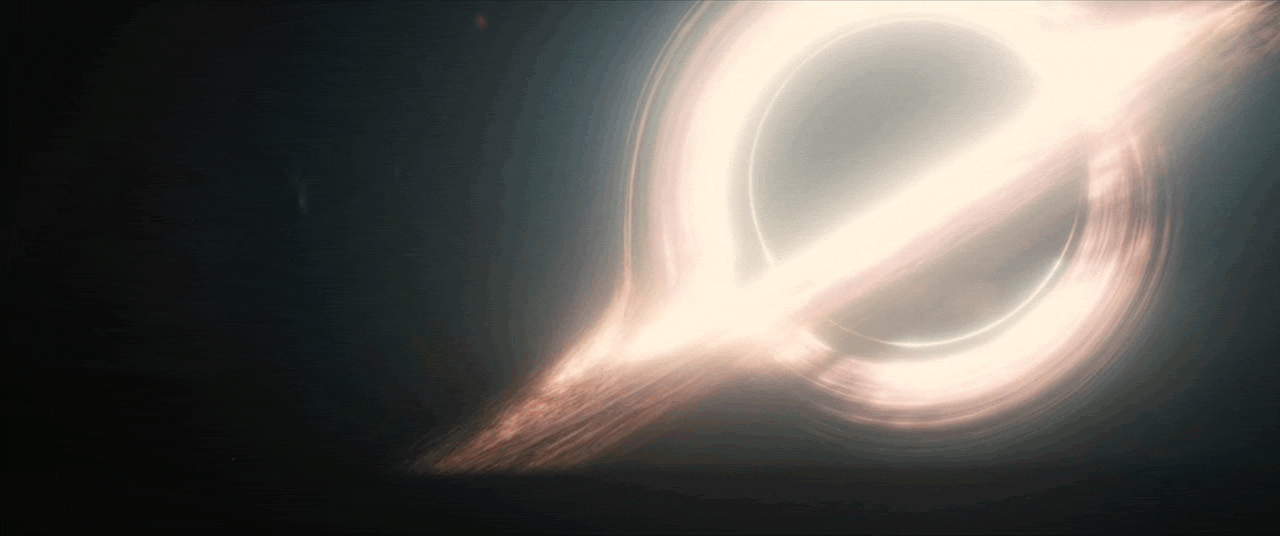 interstellar worm hole black hole