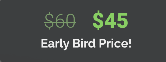 25% off early bird discount