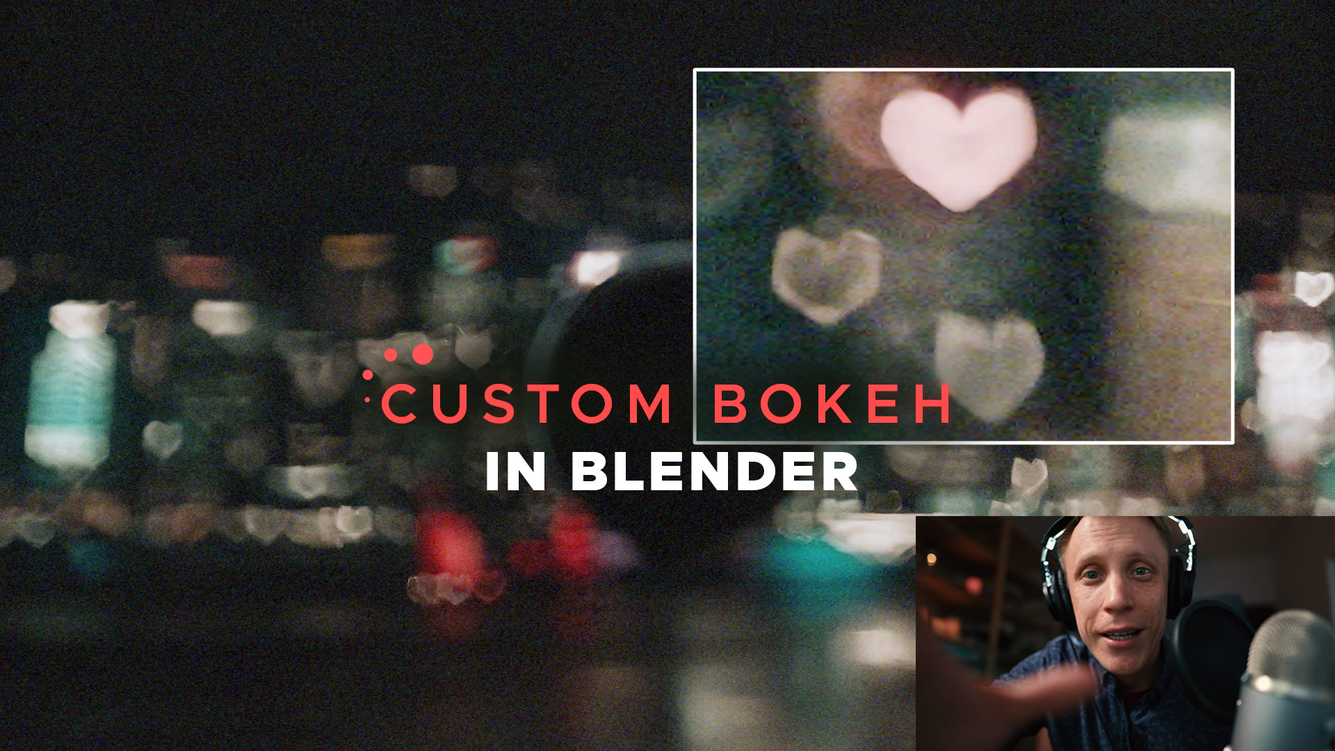 bokeh effect in blender