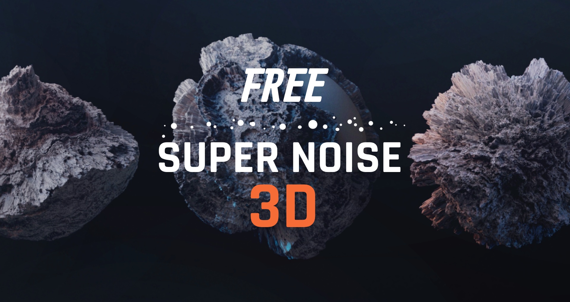 SuperNoise Freebie: Advanced 3D Texture for Blender Displacements and ...