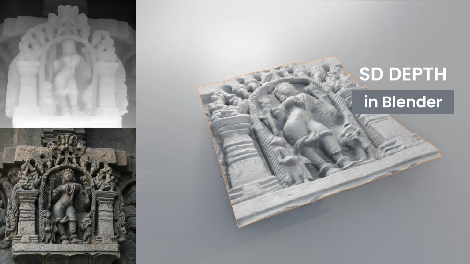 Turn 2D Images into 3D in a Few Clicks — True Depth Add-on for Blender ...