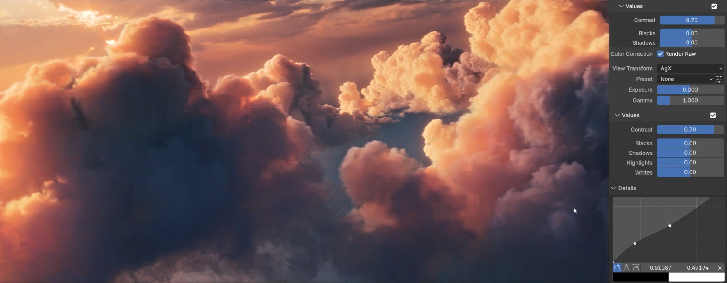 color grading render raw blender addon free course
