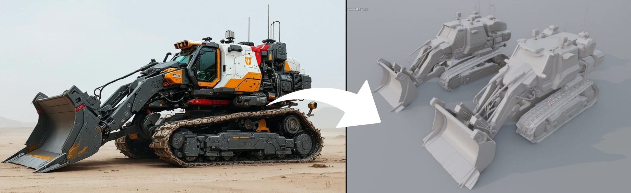 SPARC3D AI 3D Reconstruction from Image