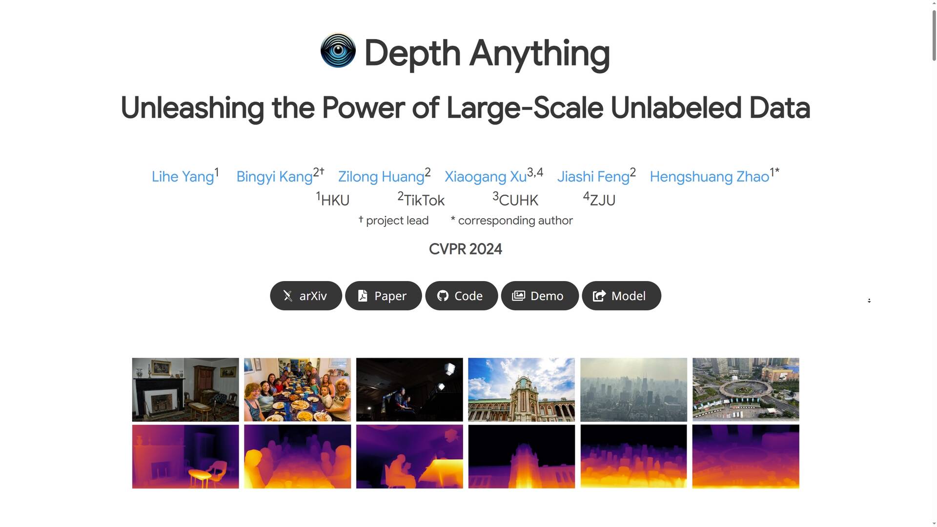 depth anything machine-learning model