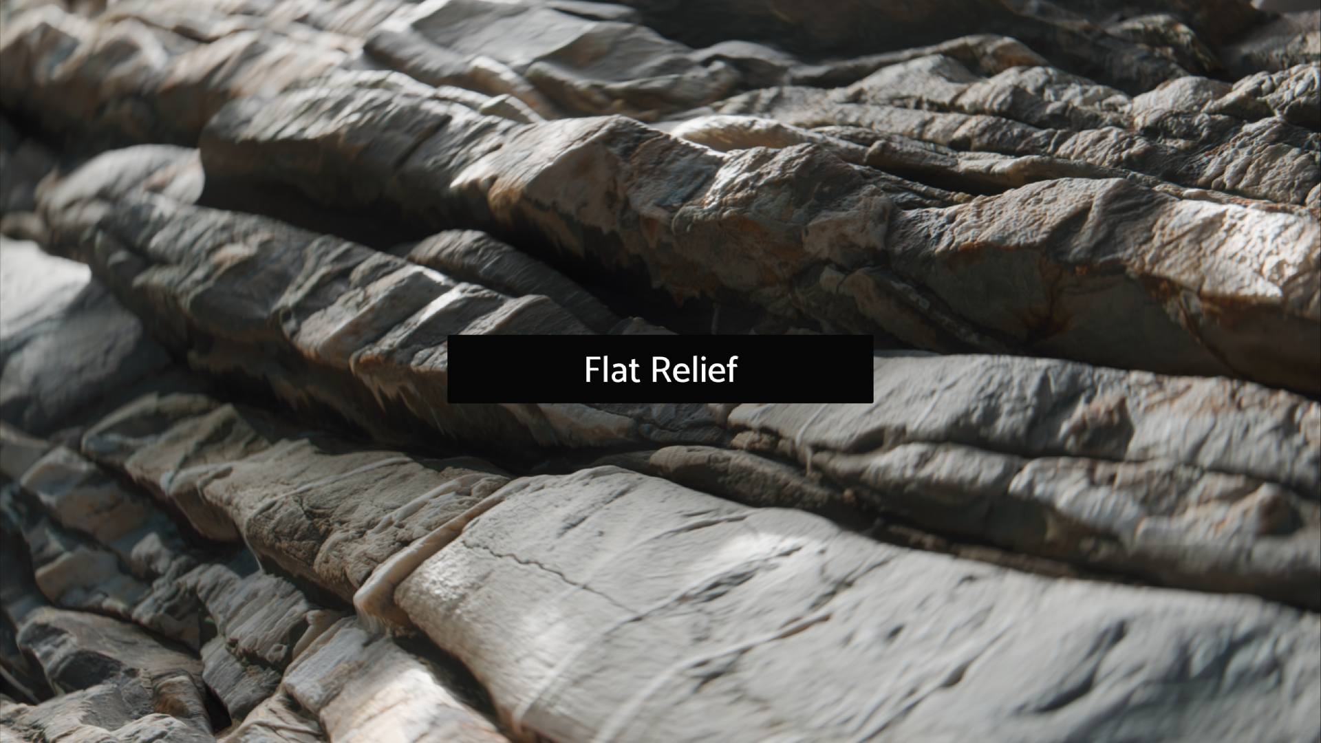 flat relief mode in truedepth v3
