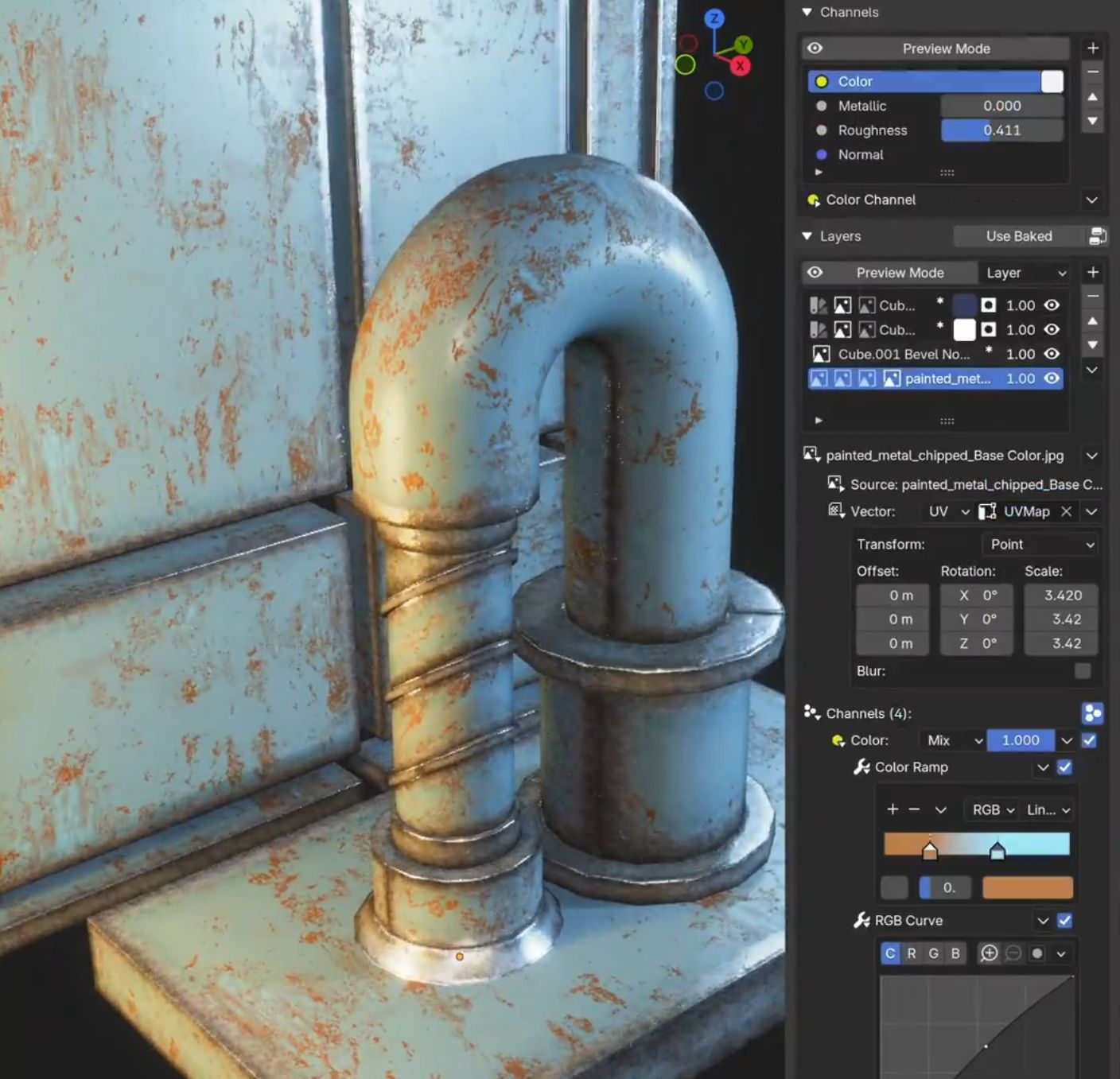 Hotspot Texturing in Blender