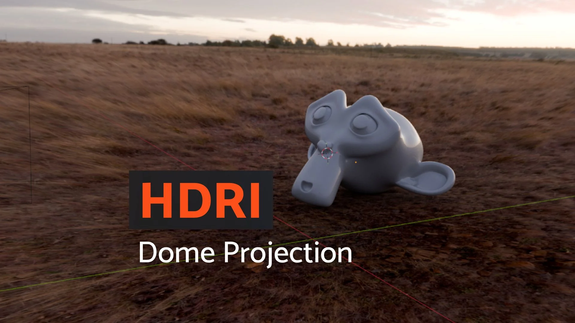 HDRI floor, dome projection shader free