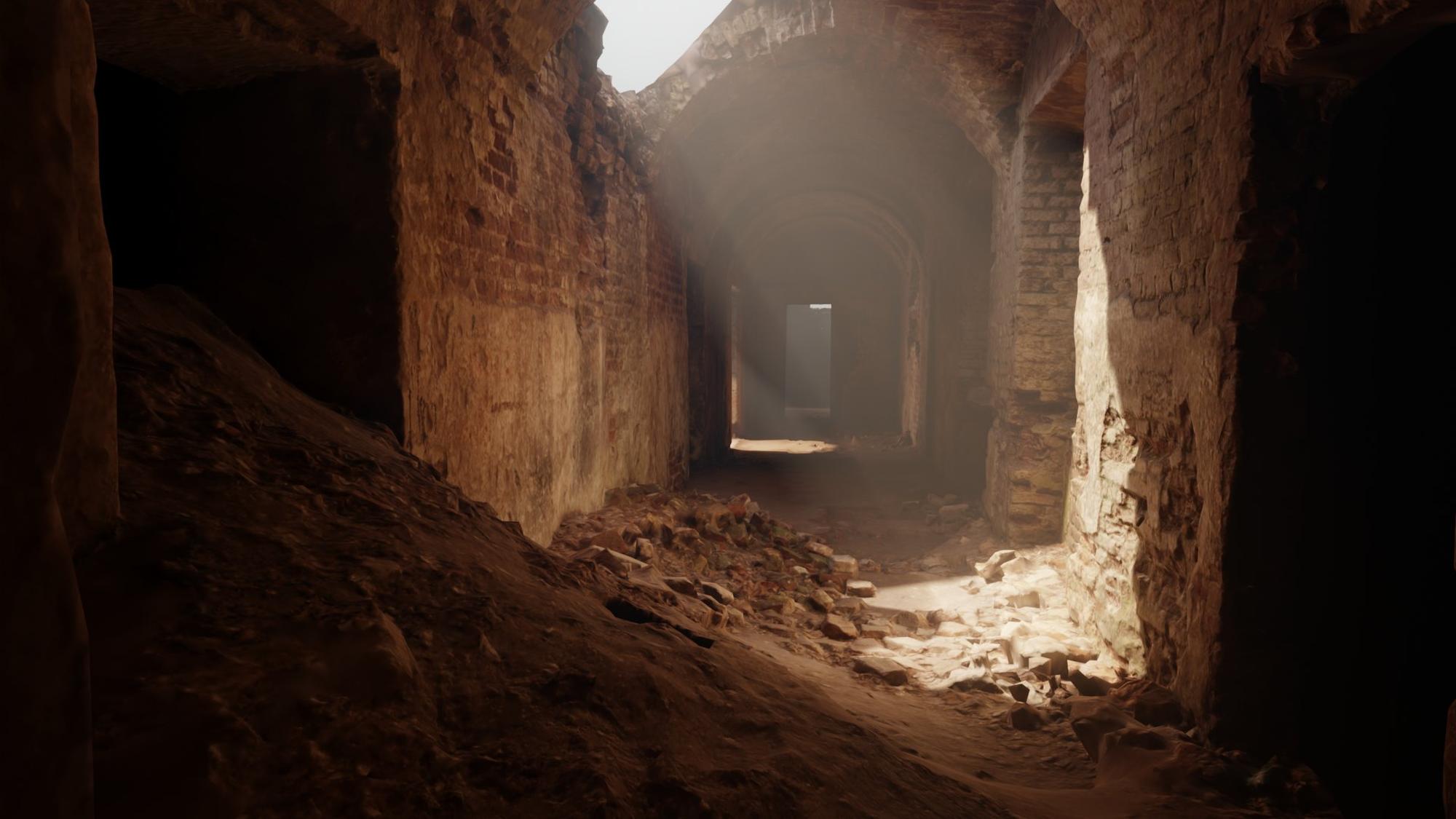 The Bernardine Cloister dungeon ruins (Brest, Belarus). A photoscan from Photogrammetry Course