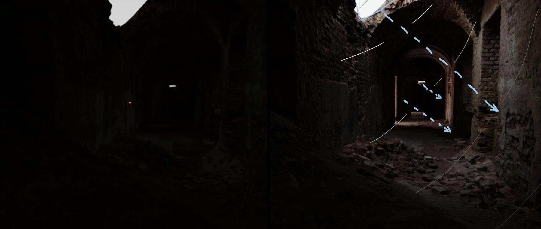 1. Environment and 2. Area lights