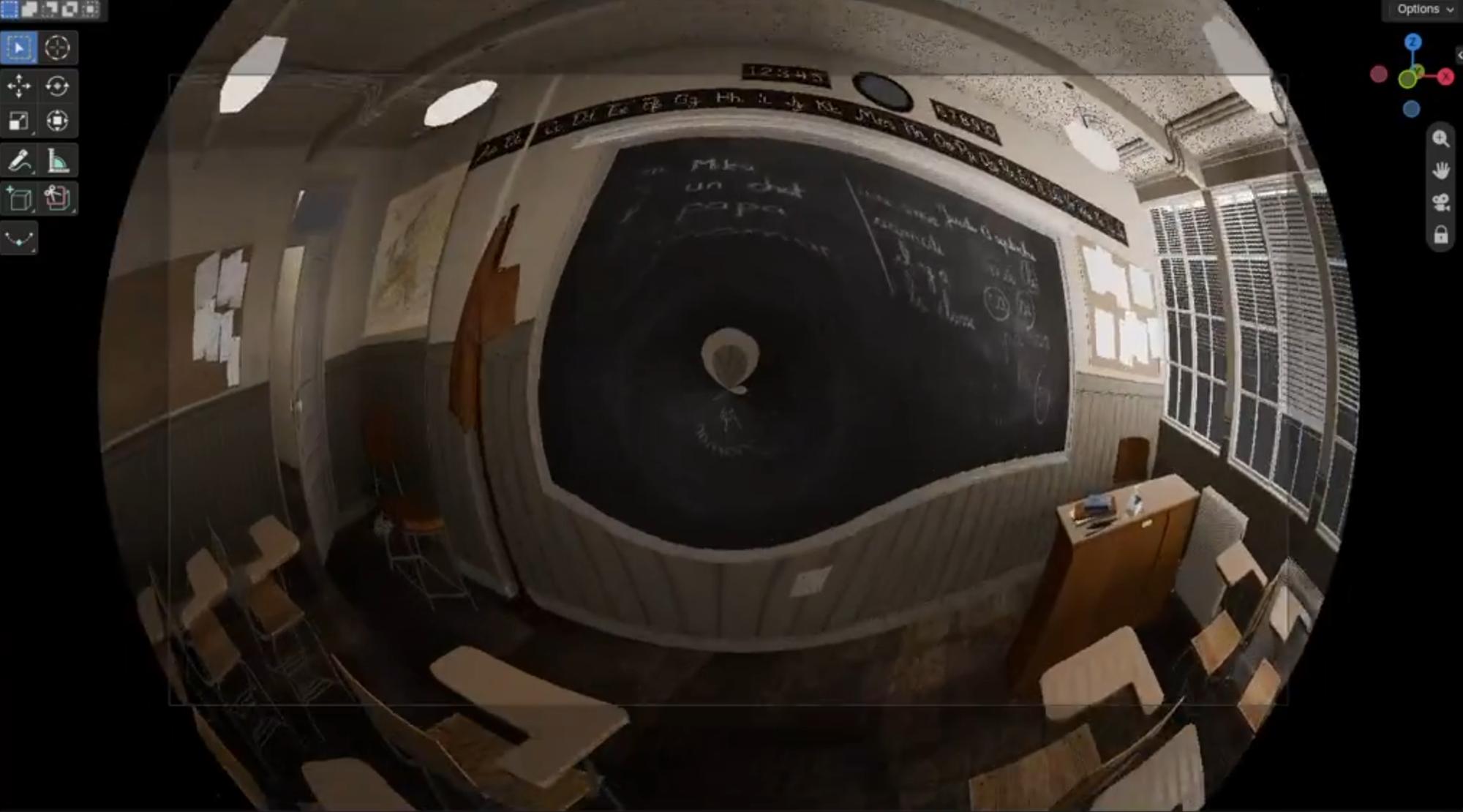 panoramic camera in EEVEE